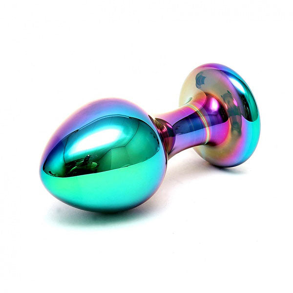 Sensual Multi Coloured Glass Melany Anal Dildo