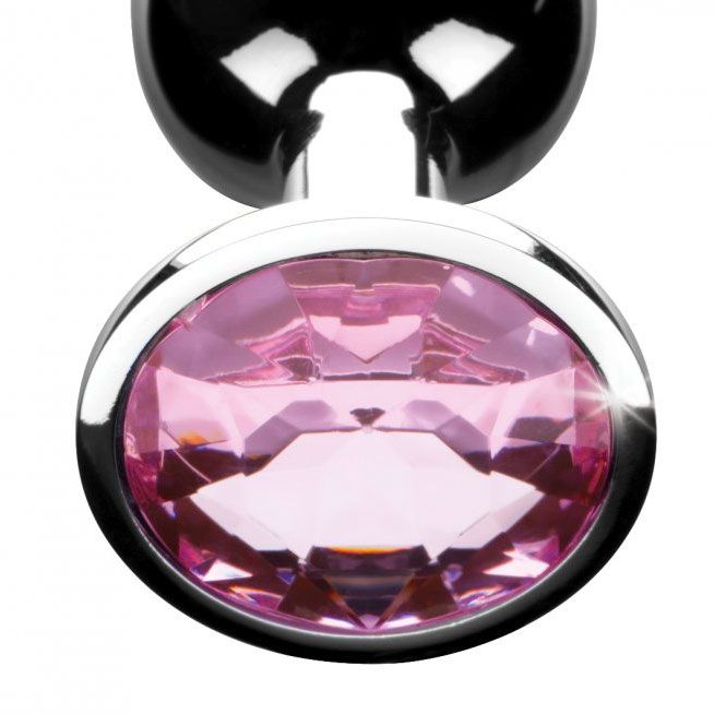 Booty Sparks Pink Gem Medium Anal Plug