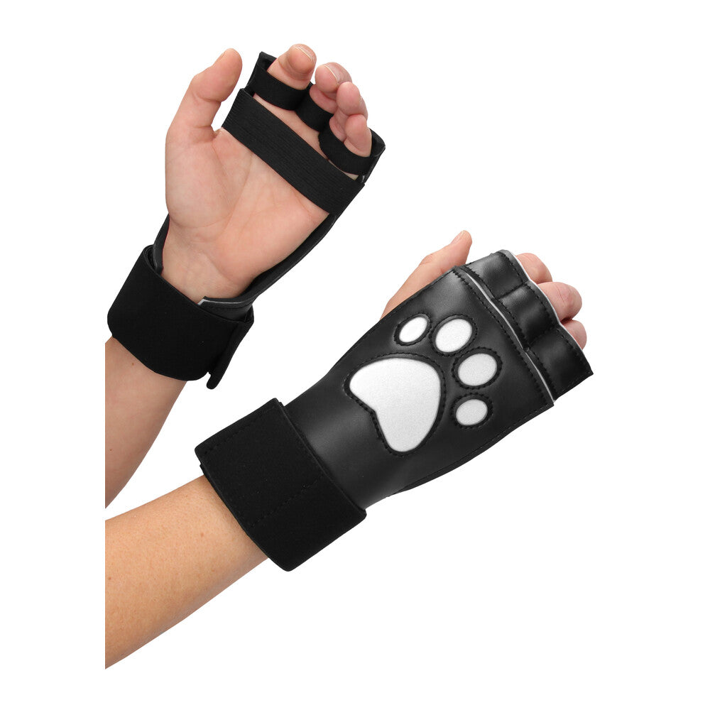 Neoprene Puppy Paw Gloves Puppy Play