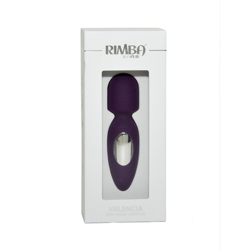 Rimba Valencia Mini Wand Vibrator Purple