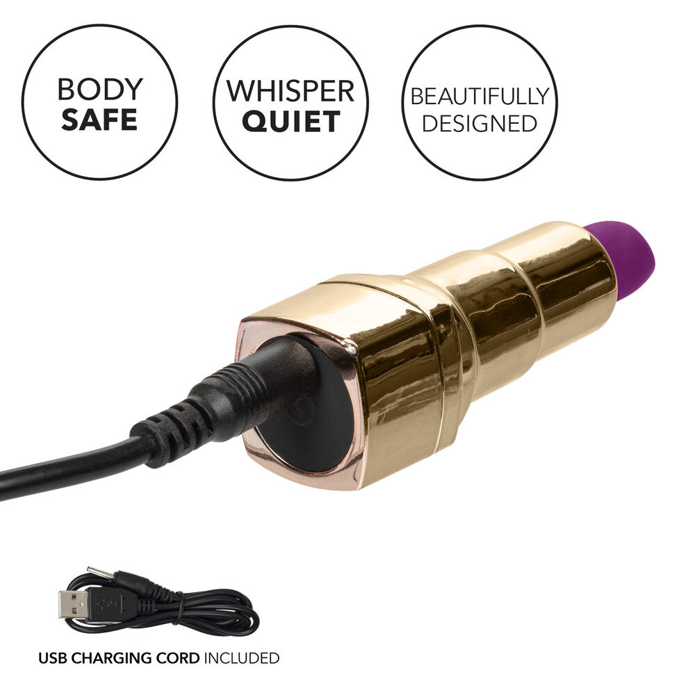 Naughty Bits Bad Bitch Rechargeable Lipstick Vibrator